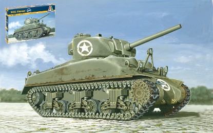 Immagine di M 4 SHERMAN KIT 1:72