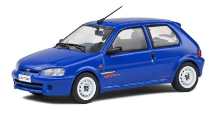 Immagine di PEUGEOT 106 PH.2 RALLY 1995 BLUE SANTORIN 1:43