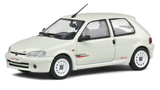 Immagine di PEUGEOT 106 PH.2 RALLY 1995 BLANC BANQUISE 1:43