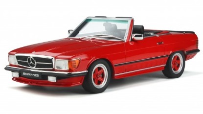 Immagine di MERCEDES-BENZ R107 500
SL AMG 1986 RED 1:18