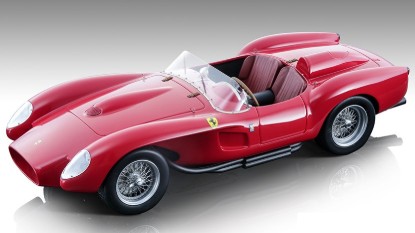 Immagine di FERRARI 250 TR PONTOON-FENDER PRESS VERSION 1957 RED 1:18