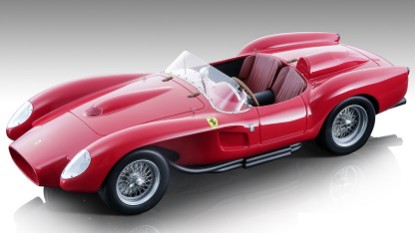 Immagine di FERRARI 250 TR PONTOON-FENDER PRESS VERSION 1957 RED 1:18