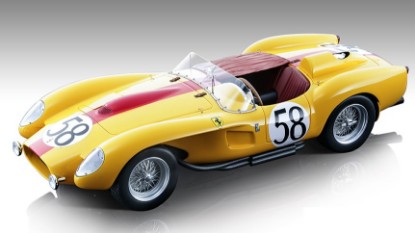 Immagine di FERRARI 250 TR PONTOON-FENDER N.58 LE MANS 1958 BIANCHI/MAIRESSE 1:18