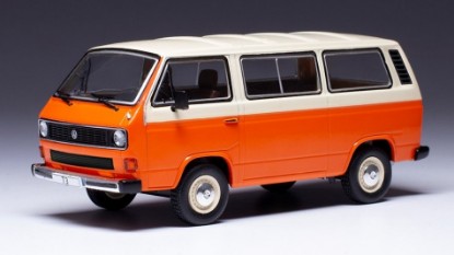 Immagine di VW T3 CARAVELLE 1981 ORANGE/BEIGE 1:43