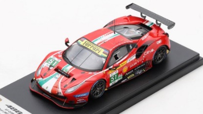Immagine di FERRARI 488 GTE EVO AF CORSE N.51 2nd LMGTE 2022 P.GUIDI/CAL./SERRA 1:43