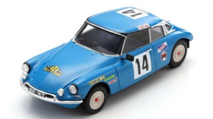 Immagine di CITROEN DS 21 N.14 WINNER RALLYE DU MAROC 1969 NEYRET-TERRAMORSI 1:43