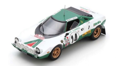 Immagine di LANCIA STRATOS HF N.14 WINNER MONTE CARLO 1975 S.MUNARI-M.MANNUCCI 1:43