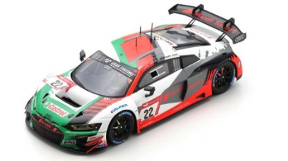 Immagine di AUDI R8 GT3 N.22 4th 24 H NURBURGRING 2022 HAASE-MULLER-RAST-NIEDER.1:43
