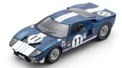 Immagine di FORD GT40 N.11 2nd 12 H SEBRING 1965 K.MILES-B.MCLAREN 1:43