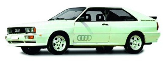 Immagine di AUDI QUATTRO WHITE 1:64