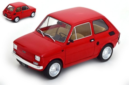 Immagine di FIAT 126 1972 RED 1:18