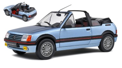 Immagine di PEUGEOT 205 CTI 1989 LIGHT BLUE 1:18