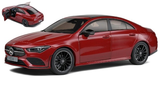 Immagine di MERCEDES CLA C118 COUPE AMG LINE 2019 RED PATAGONIA 1:18
