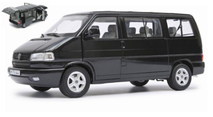 Immagine di VW T4 BUS CARAVELLE BLACK 1:18