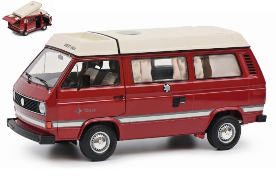 Immagine di VW T3A CAMPER RED 1:18