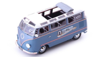 Immagine di KOHLRUSS T1 SAMBA "DER KLEINE MOZART" 1955 LIGHT BLUE/WHITE 1:43
