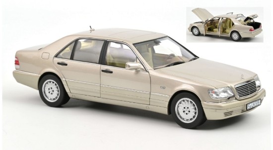 Picture of MERCEDES S600 1997 SILVER 1:18