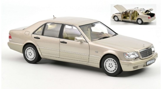 Immagine di MERCEDES S600 1997 SILVER 1:18