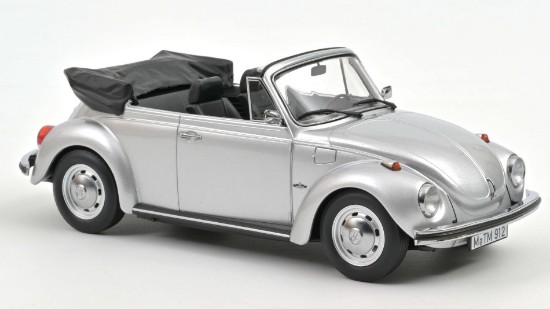 Immagine di VW 1303 CABRIOLET 1973 SILVER 1:18