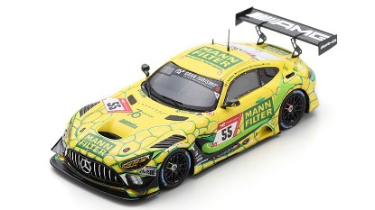 Immagine di MERCEDES GT3 N.55 24 H NURBURGRING 2022 TREFZ-BAUMANN-ASSENHEIMER 1:43
