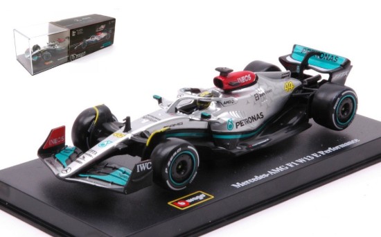 Immagine di MERCEDES F1 W13E N.44 2022 LEWIS HAMILTON SIGNATURE 1:43