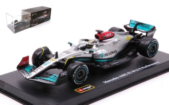 Immagine di MERCEDES F1 W13E N.44 2022 LEWIS HAMILTON SIGNATURE 1:43