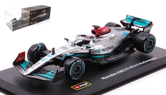 Immagine di MERCEDES F1 W13E N.63 2022 GEORGE RUSSELL SIGNATURE 1:43