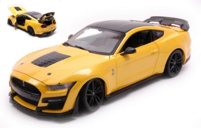 Immagine di FORD MUSTANG SHELBY GT500 2020 YELLOW 1:18