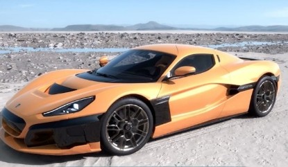 Immagine di RIMAC NEVERA 2021 MAGMA ORANGE  1:18