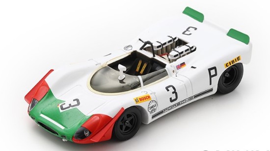 Immagine di PORSCHE 908-2 N.3 3rd 1000 KM NURBURGRING 1969 V.ELFORD-K.AHRENS 1:43