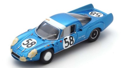 Immagine di ALPINE A210 N.58 LM 1967 P.VIDAL-L.CELLA 1:43