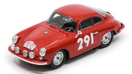 Immagine di PORSCHE 356B T6 CARRERA 2 GT N.291 RALLY MONTE CARLO 1963 WALTER-STOCK