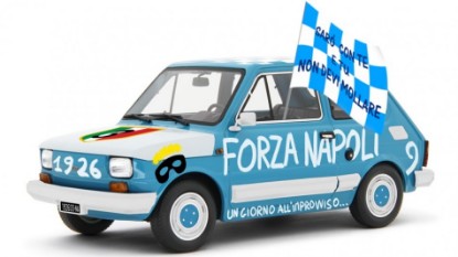Immagine di FIAT 126 "FORZA NAPOLI-III SCUDETTO 2022/23" 1976 1:18