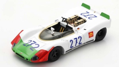 Immagine di PORSCHE 908-2 N.272 4th TARGA FLORIO 1969 W.KAUSHEN-K.VON WENDT 1:43