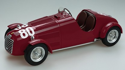 Immagine di FERRARI 125C N.80 WINNER CIRCUITO PARMA 1947 T.NUVOLARI 1:18