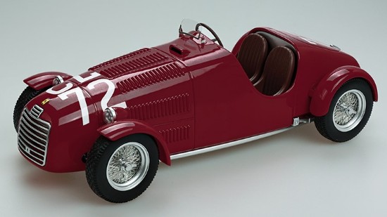 Immagine di FERRARI 125C N.72 WINNER CIRCUITO FORLI' 1947 T.NUVOLARI 1:18