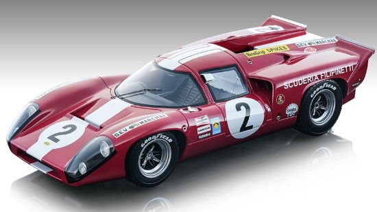 Immagine di LOLA T70 MK3B GT N.2 LE MANS 1969 BONNIER/GREGORY 1:18