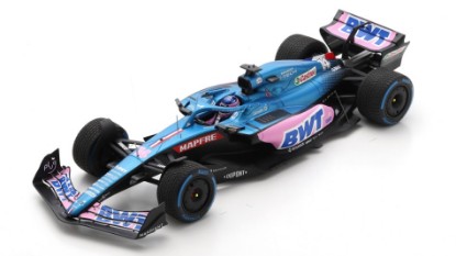 Immagine di ALPINE A522 FERNANDO ALONSO 2022 N.14 7th MONACO GP W/ACRILIC COVER 1:18