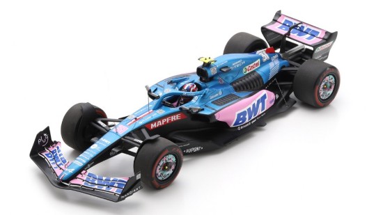 Immagine di ALPINE A522 ESTEBAN OCON 2022 N.31 MIAMI GP W/ACRILIC COVER 1:18