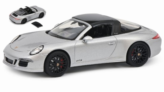 Immagine di PORSCHE 911 CARRERA TARGA 4 GTS CABRIO 2014 SILVER 1:43