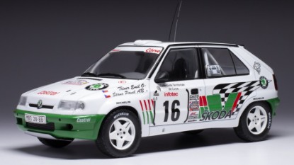 Immagine di SKODA FELICIA KIT CAR N.16 TOUR DE CORSE 1995 TRINER/STANC 1:18
