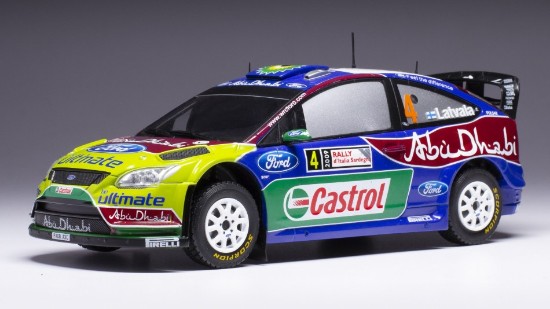Immagine di FORD FOCUS RS WRC N.4 RALLY SARDINIEN 2009 LATVALA/ANTILLA 1:24
