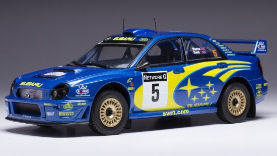 Immagine di SUBARU IMPREZA S7 WRC N.5 RALLY GREAT BRITAIN 2001 BURNS/REID 1:24
