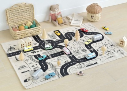 Immagine di ROADS OF FRANCE PERCORSO SU TELA PLAYSET