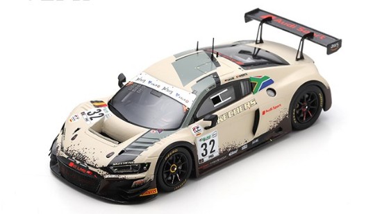 Immagine di AUDI R8 LMS GT3 N.32 9 H KYALAMY 2021 HAASE-DRIDI-WEERTS 1:43