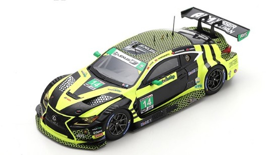 Immagine di LEXUS RC F GT3 N.14 24 H DAYTONA 2020 CHASE-BUSCH-QUESADA-HAWKS.1:43
