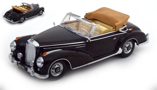 Immagine di MERCEDES 300 SC W188 CONVERTIBLE 1957 BLACK 1:18