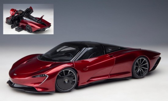 Immagine di MC LAREN SPEEDTAIL 2020 VOLCANO RED 1:18