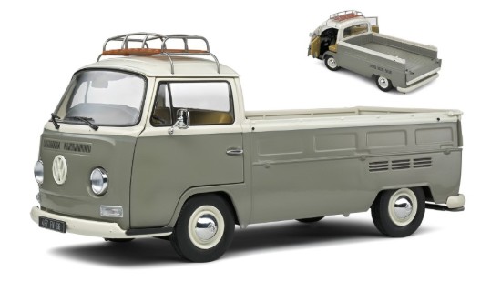 Immagine di VW T2 PICK UP 1968 GREY 1:18