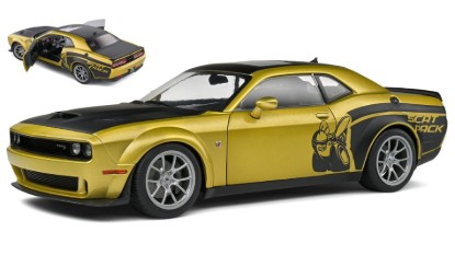 Immagine di DODGE CHALLENGER R/T PACK WIDEBODY STREETFIGHTER 2020 GOLD 1:18